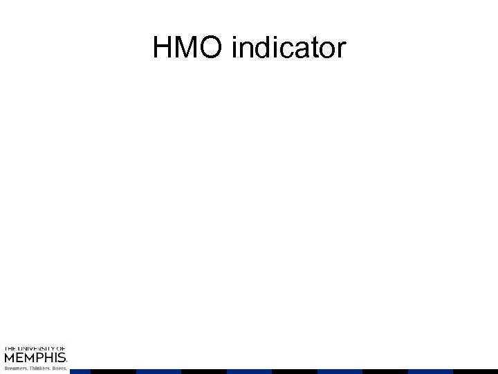 HMO indicator 