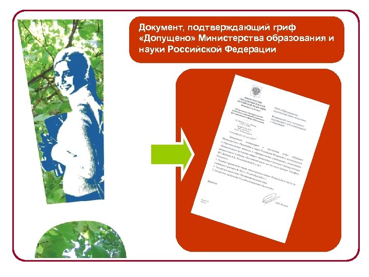 Документ, подтверждающий гриф «Допущено» Министерства образования и науки Российской Федерации 
