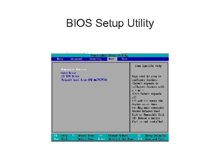 BIOS Setup Utility 