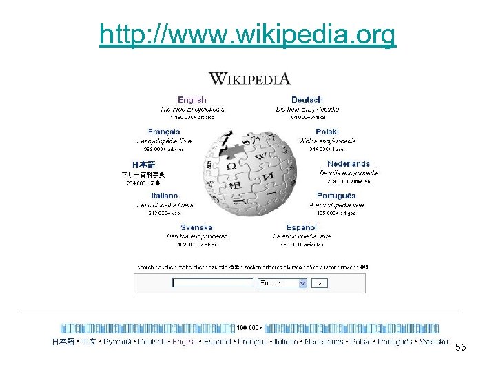 http: //www. wikipedia. org 55 