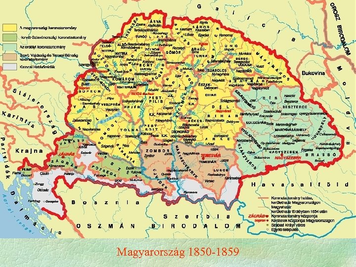 Magyarország 1850 1859 