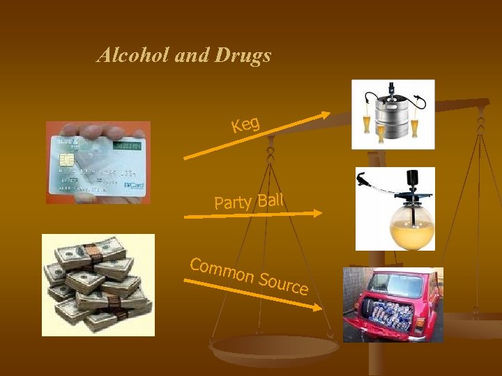 Alcohol and Drugs Keg Party Ball Comm on So urce 