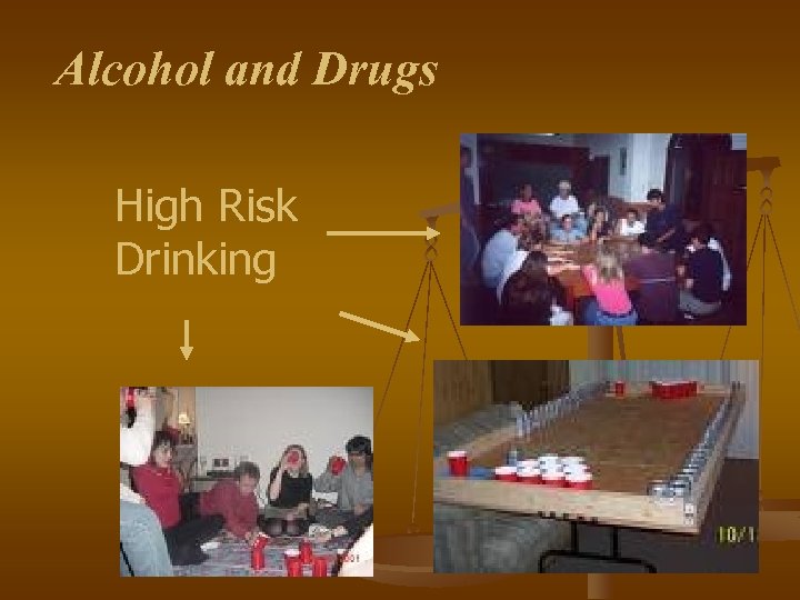 Alcohol and Drugs High Risk Drinking 