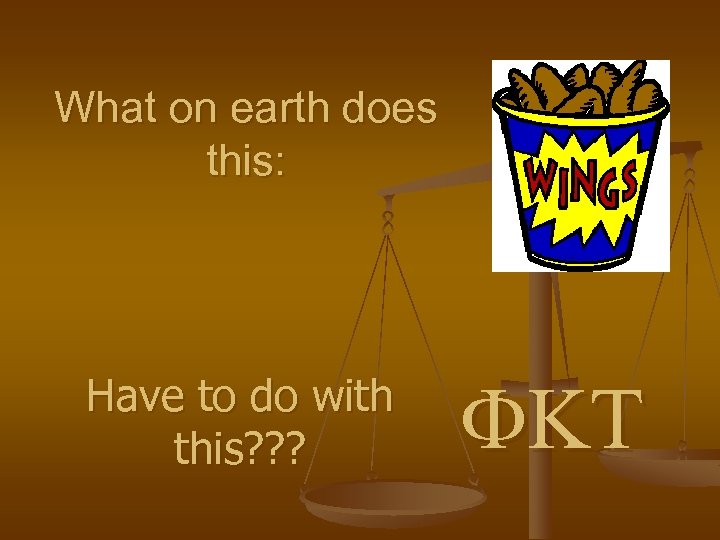 What on earth does this: Have to do with this? ? ? FKT 