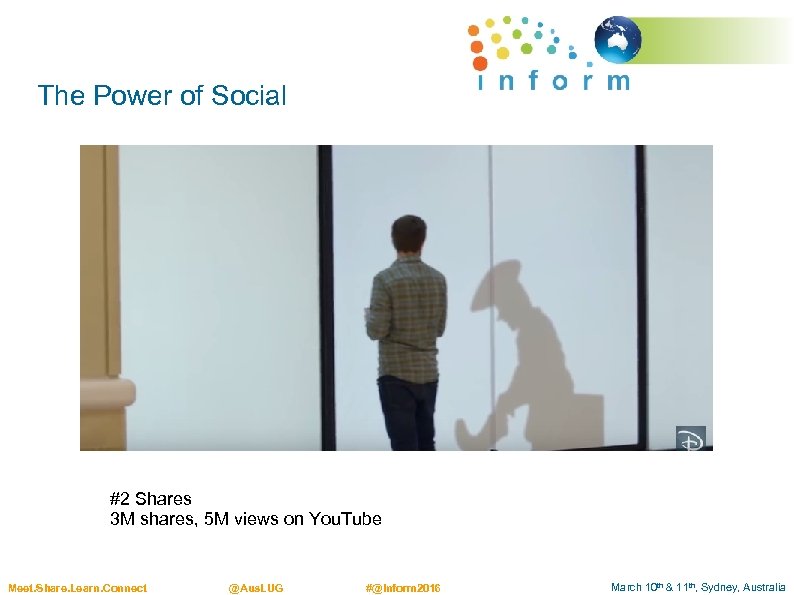 The Power of Social #2 Shares 3 M shares, 5 M views on You.
