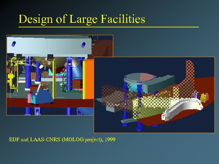 Design of Large Facilities EDF and LAAS-CNRS (MOLOG project), 1999 