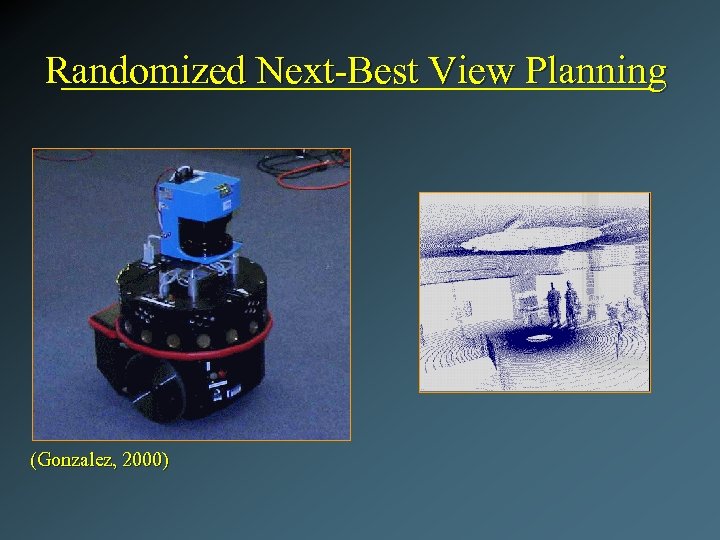 Randomized Next-Best View Planning (Gonzalez, 2000) 