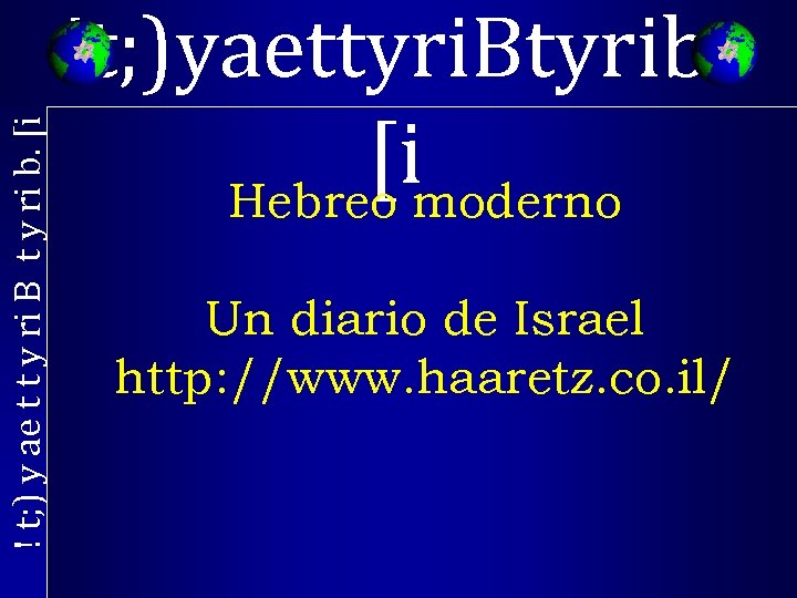 ! t; ) y ae t t y ri B t y ri b.