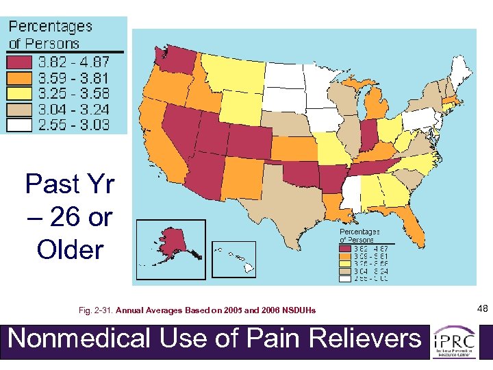 Past Yr – 26 or Older Fig. 2 -31. Annual Averages Based on 2005