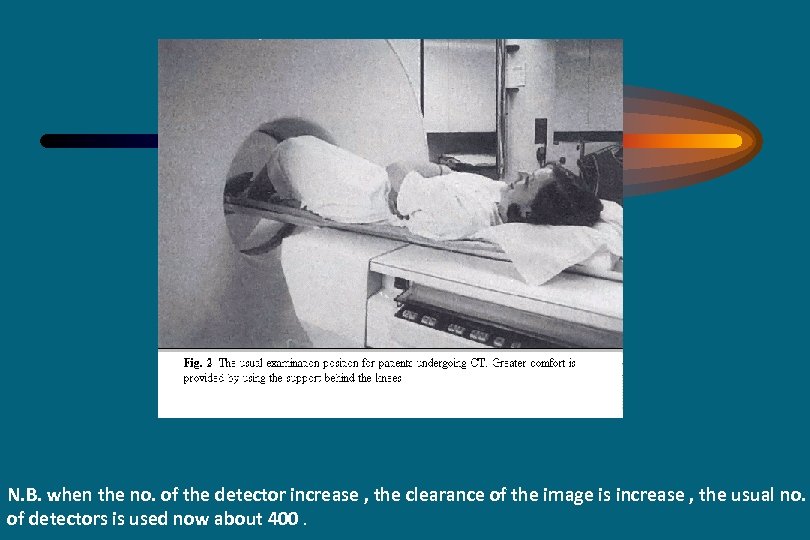 N. B. when the no. of the detector increase , the clearance of the