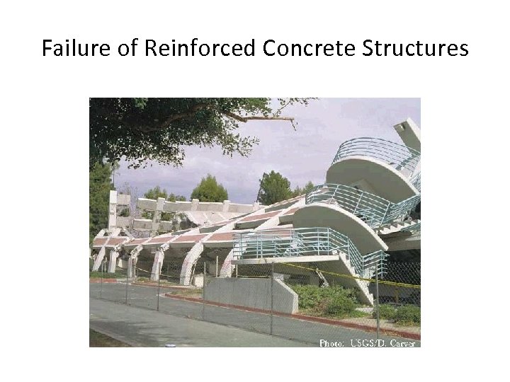Failure of Reinforced Concrete Structures 