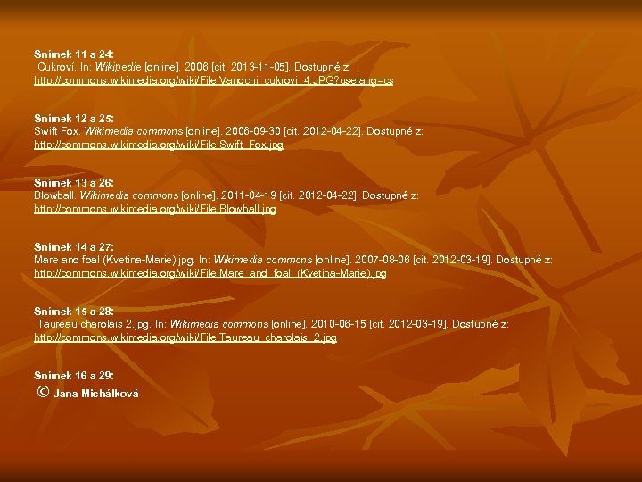  Snímek 11 a 24: Cukroví. In: Wikipedie [online]. 2006 [cit. 2013 -11 -05].