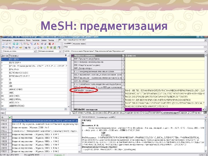 Me. SH: предметизация 