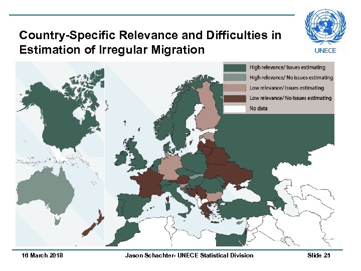 Country-Specific Relevance and Difficulties in Estimation of Irregular Migration 16 March 2018 Jason Schachter-