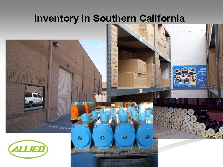 Inventory in Southern California 