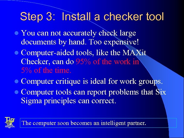 Step 3: Install a checker tool l You can not accurately check large documents
