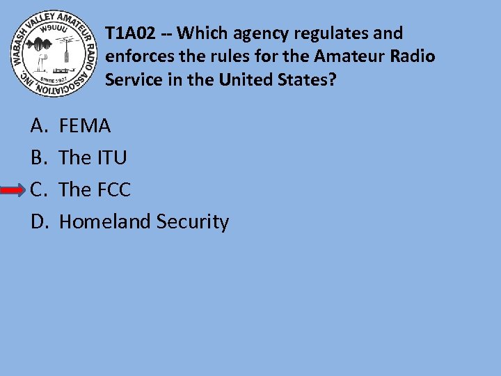 T 1 A 02 -- Which agency regulates and enforces the rules for the