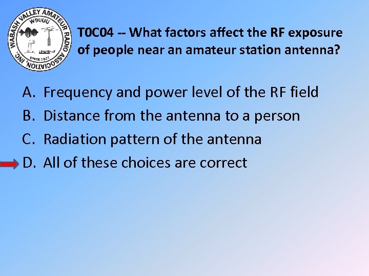 T 0 C 04 -- What factors affect the RF exposure of people near