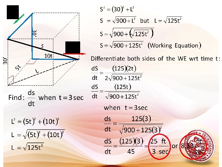 30’ S 5 t 30’ 10 t L 
