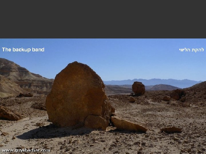 The backup band להקת הליווי 