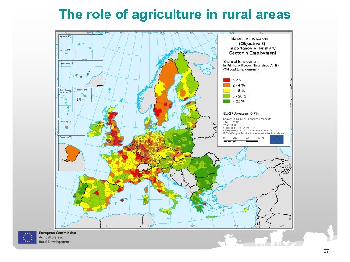 The role of agriculture in rural areas 37 