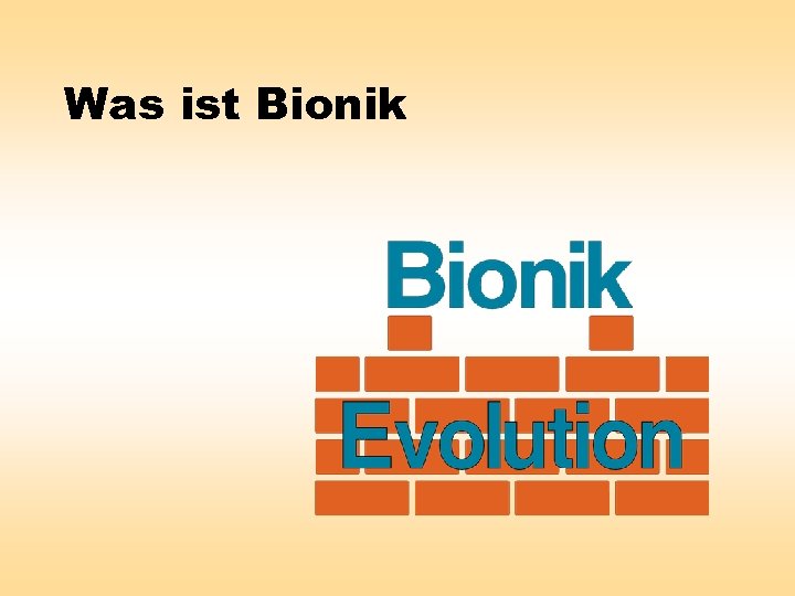 Was ist Bionik 