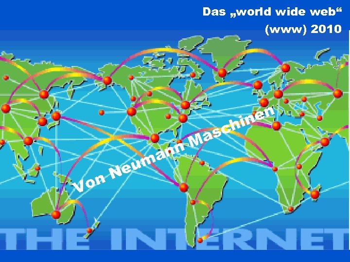 Das „world wide web“ (www) 2010 ch as en in V n. N o