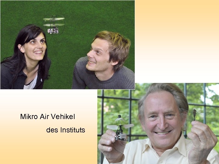 Mikro Air Vehikel des Instituts 