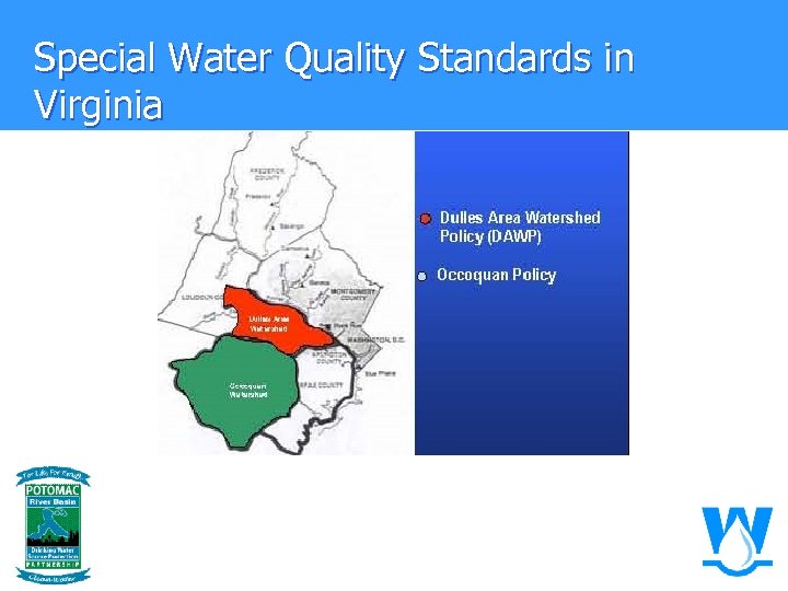 Special Water Quality Standards in Virginia 