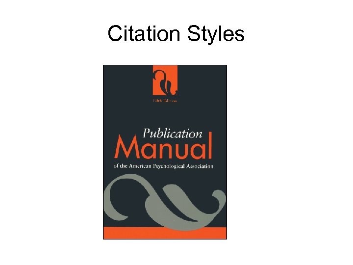 Citation Styles 