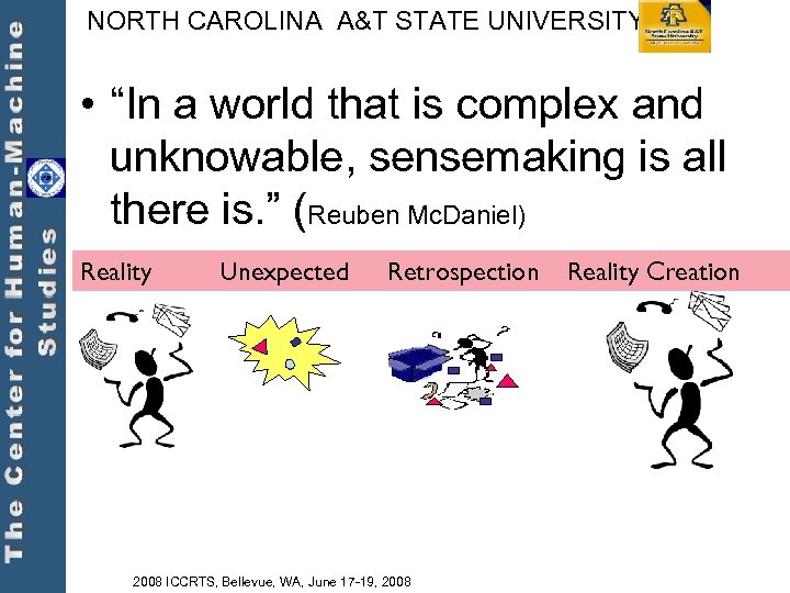 NORTH CAROLINA A&T STATE UNIVERSITY • “In a world that is complex and unknowable,