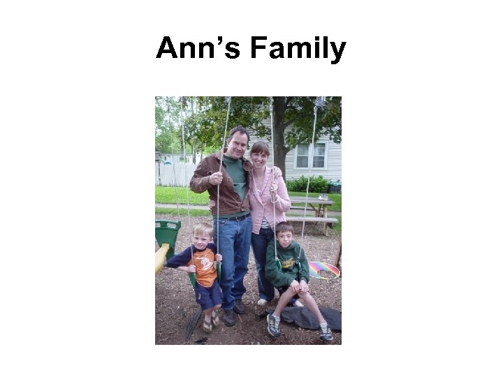 Ann’s Family 