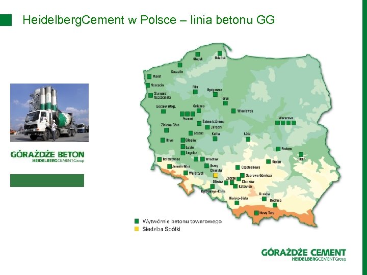 Heidelberg. Cement w Polsce – linia betonu GG 