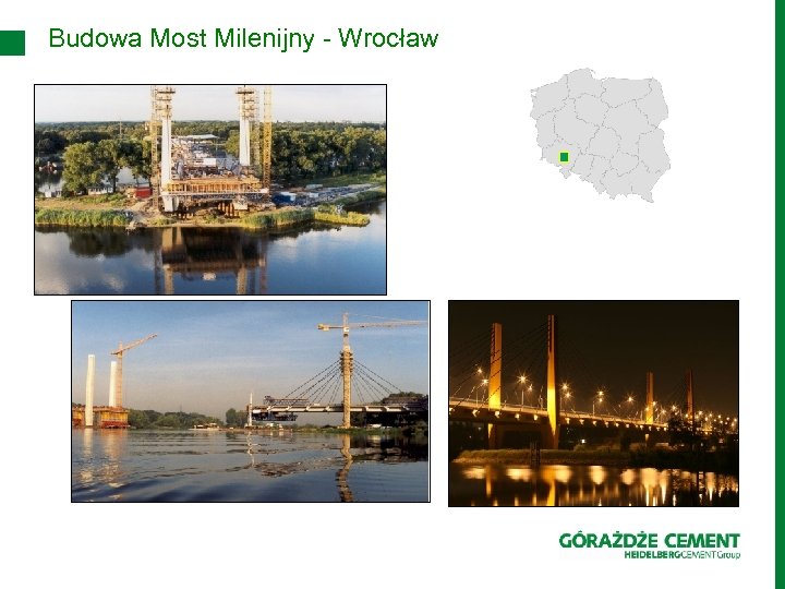 Budowa Most Milenijny - Wrocław 