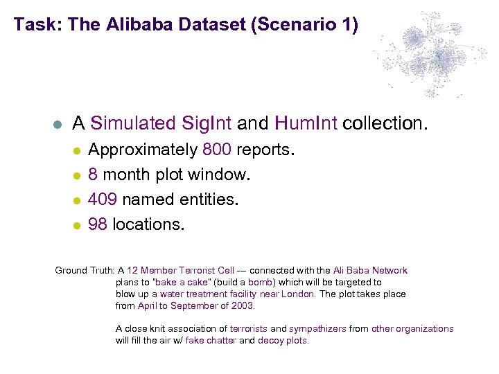 Task: The Alibaba Dataset (Scenario 1) l A Simulated Sig. Int and Hum. Int