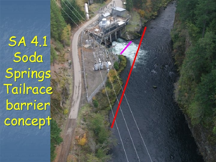 SA 4. 1 Soda Springs Tailrace barrier concept 