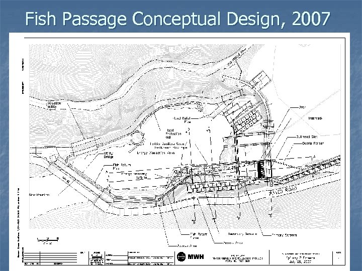 Fish Passage Conceptual Design, 2007 