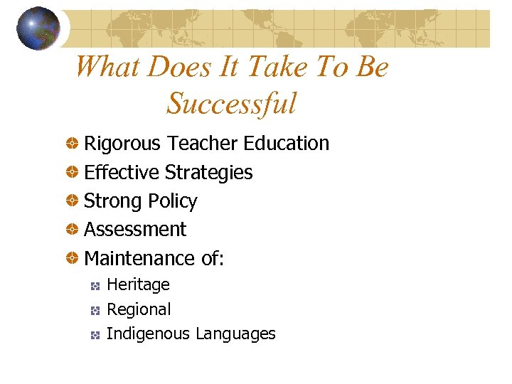 What Does It Take To Be Successful Rigorous Teacher Education Effective Strategies Strong Policy