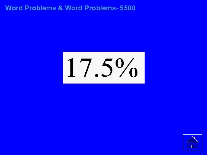 Word Problems & Word Problems- $500 