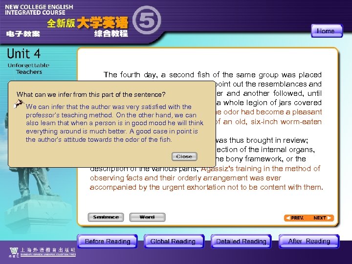 The fourth day, a second fish of the same group was placed beside the