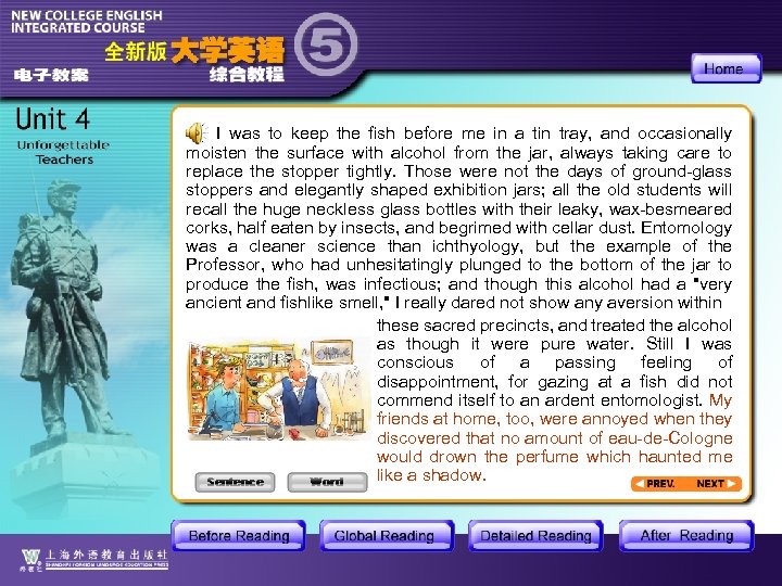 I was to keep the fish before me in a tin tray, and occasionally