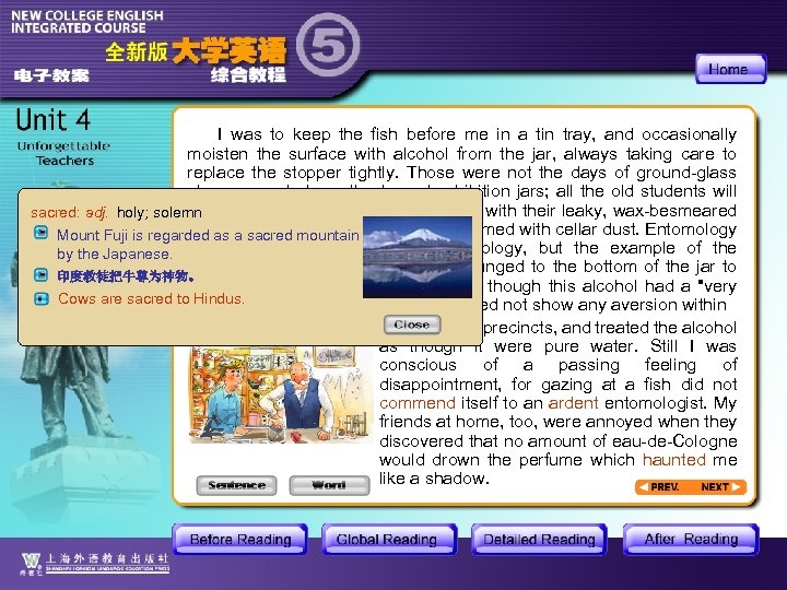 I was to keep the fish before me in a tin tray, and occasionally