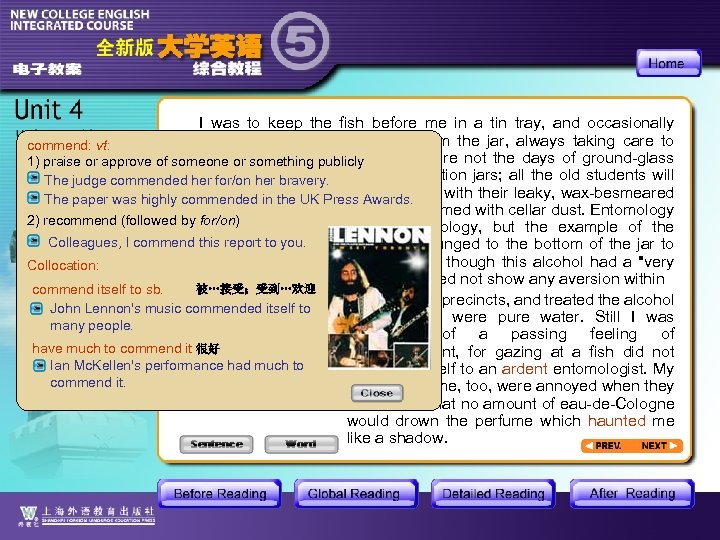 I was to keep the fish before me in a tin tray, and occasionally