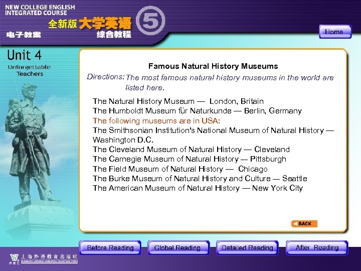 Famous Natural History Museums Directions: The most famous natural history museums in the world