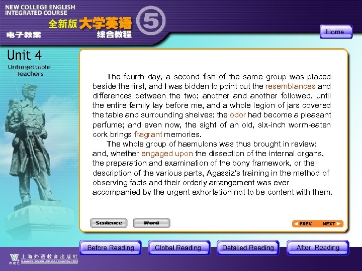 The fourth day, a second fish of the same group was placed beside the