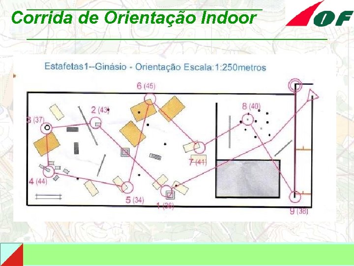 Corrida de Orientação Indoor 