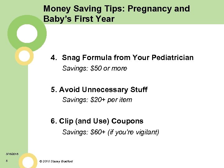 Money Saving Tips: Pregnancy and Baby’s First Year 4. Snag Formula from Your Pediatrician