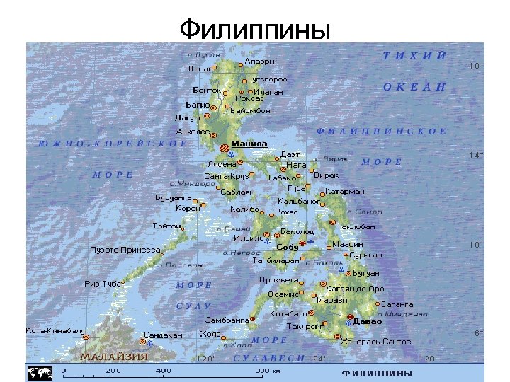 План описания страны филиппины