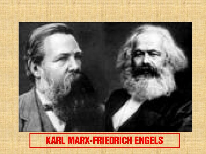 Karl marx-Friedrich engels 