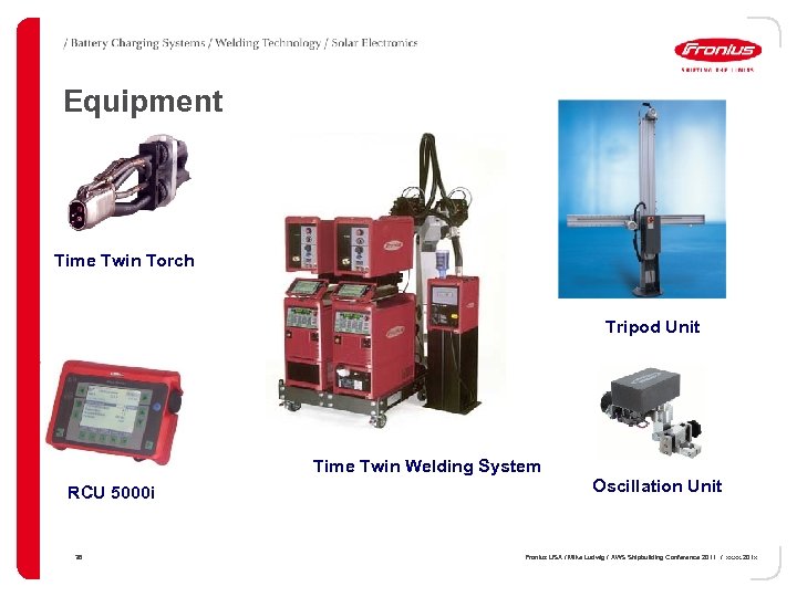 Equipment Time Twin Torch Tripod Unit Time Twin Welding System RCU 5000 i 36